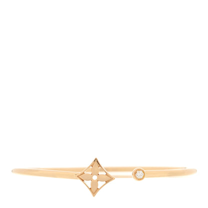 Louis Vuitton 18K Yellow Gold Diamond Idylle Blossom Twist Bracelet 1 of 4