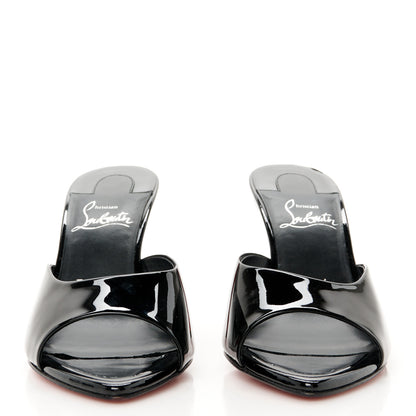 Christian Louboutin Patent Miss Z 80 Mule 37 Black 3 of 9