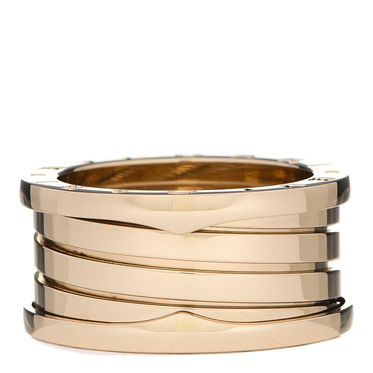 18K Yellow Gold B.Zero1 Four-Band Ring 57 8