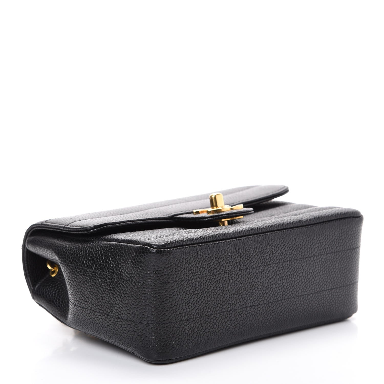 Chanel Caviar Horizontal Quilted Mini Square Flap Black 3 of 15
