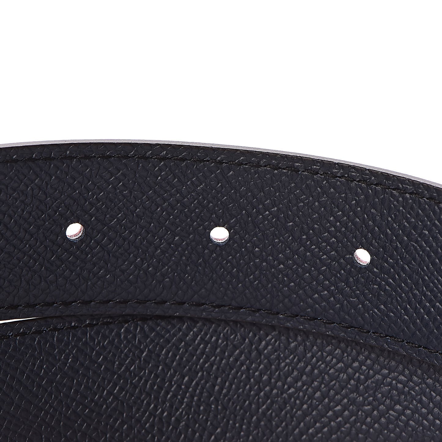 Swift Epsom Reversible 32mm Belt Strap 95 Rosa Sakura Bleu Obscur