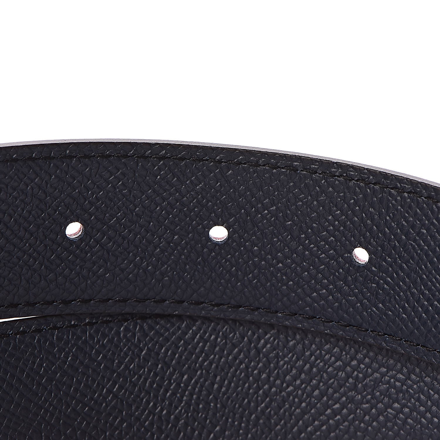 Hermes Swift Epsom Reversible 32mm Belt Strap 95 Rosa Sakura Bleu Obscur 4 of 6