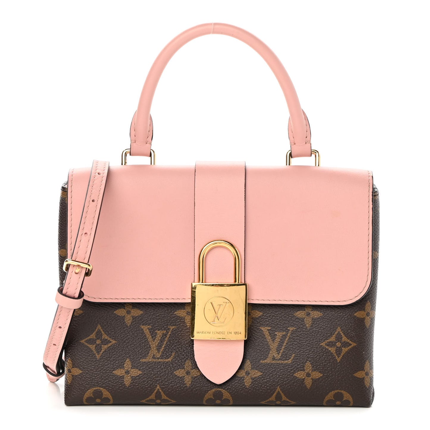 Monogram Locky BB Rose Poudre