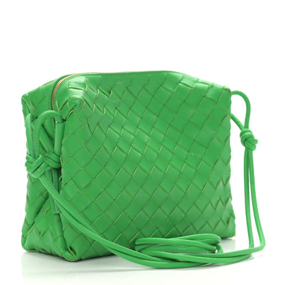 Bottega Veneta Nappa Intrecciato Small Loop Camera Bag Parakeet 2 of 8