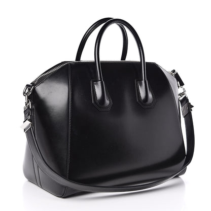 Givenchy Shiny Lord Calfskin Medium Antigona Black 3 of 11
