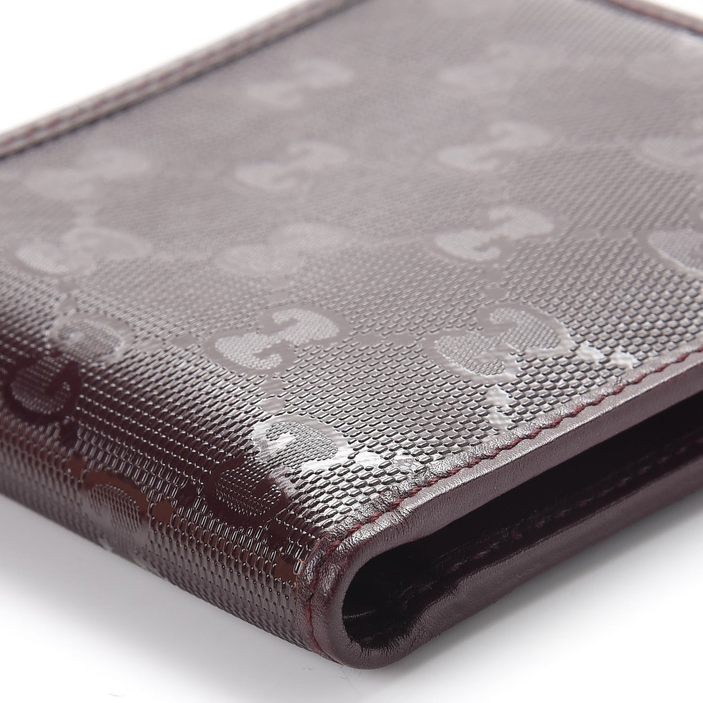 Imprime Monogram Bi-Fold Wallet Bordeaux