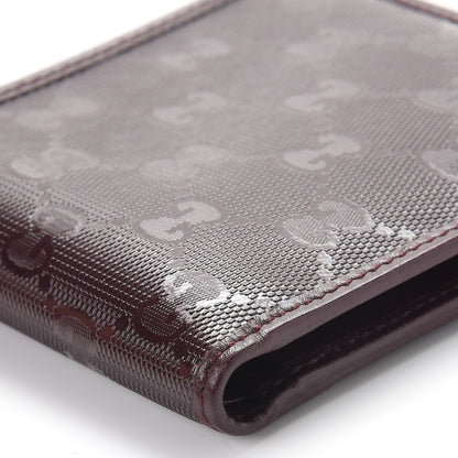 Gucci Imprime Monogram Bi-Fold Wallet Bordeaux 13 of 13