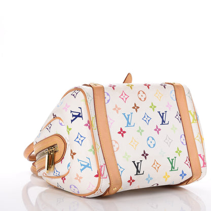 Louis Vuitton Monogram Multicolor Priscilla White 4 of 7