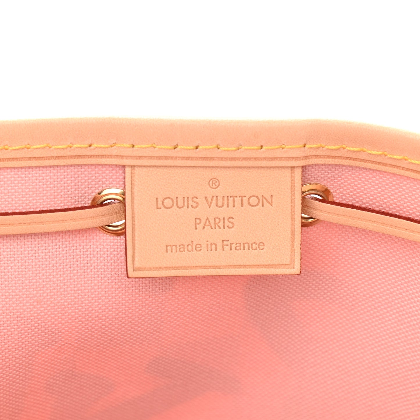 Damier Azur Tahitienne Nano Noe Rose Ballerine