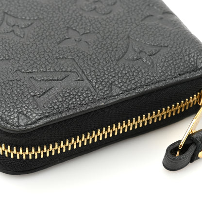 Louis Vuitton Empreinte Zippy Wallet Black 13 of 16