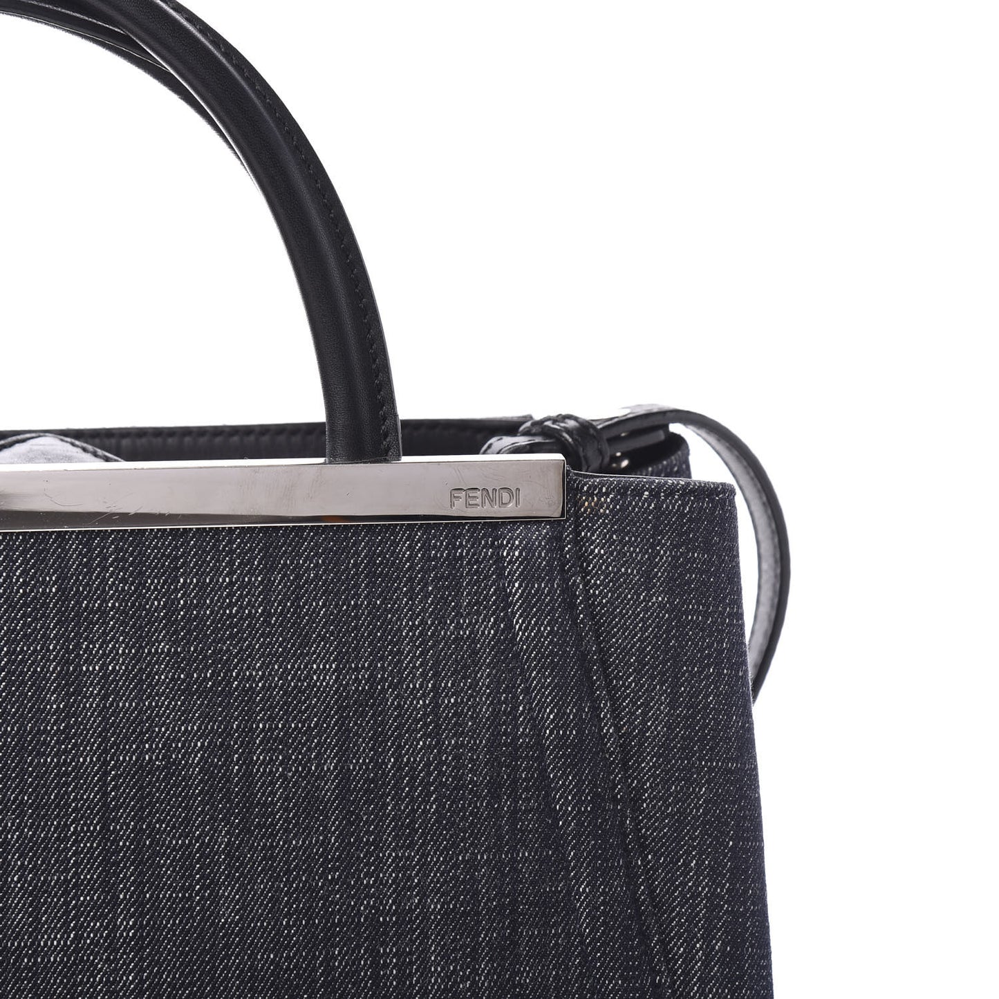Denim Petite 2Jours Tote Blue Black