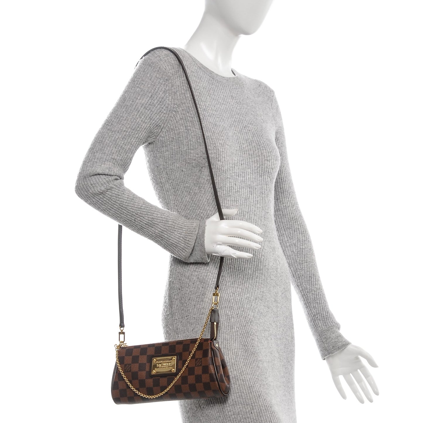 Damier Ebene Eva Clutch