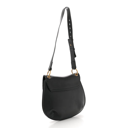 Gucci Cellarius Calfskin Feline GG Marmont Flap Shoulder Bag Black 2 of 10
