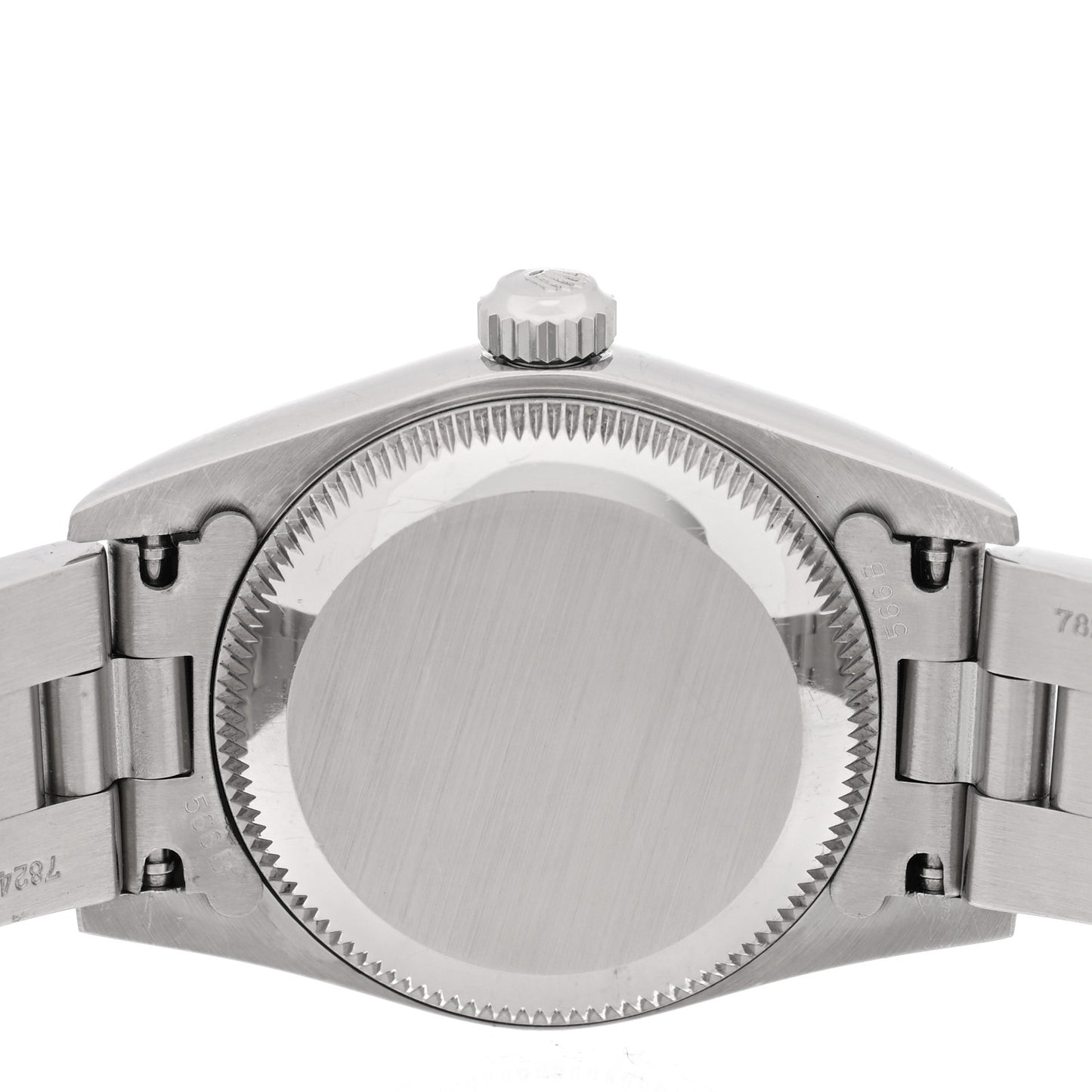 Stainless Steel 24mm Oyster Perpetual Datejust Watch Pink 76080
