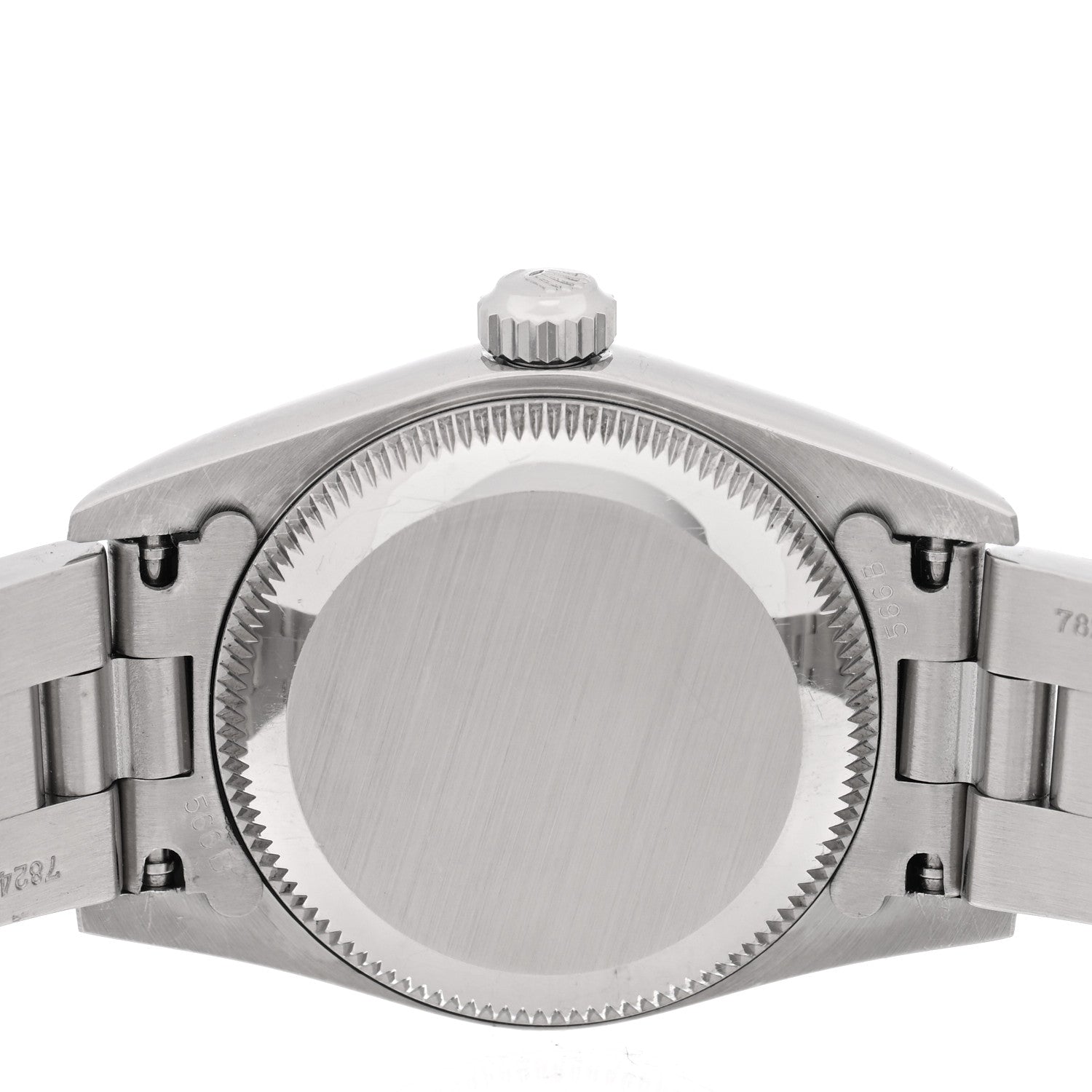Rolex Stainless Steel 24mm Oyster Perpetual Datejust Watch Pink 76080 4 of 4