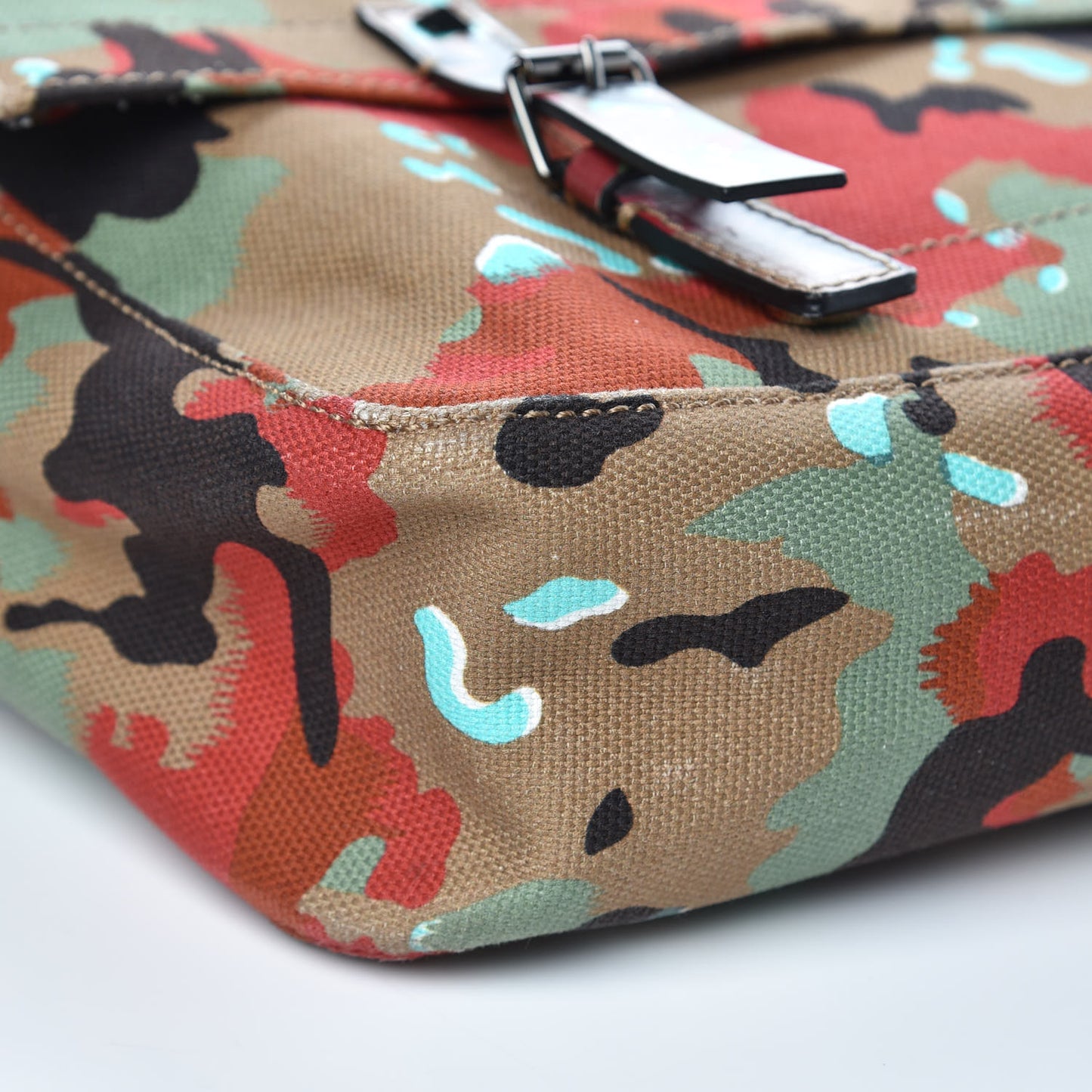Canvas Camouflage Rockstud Messenger