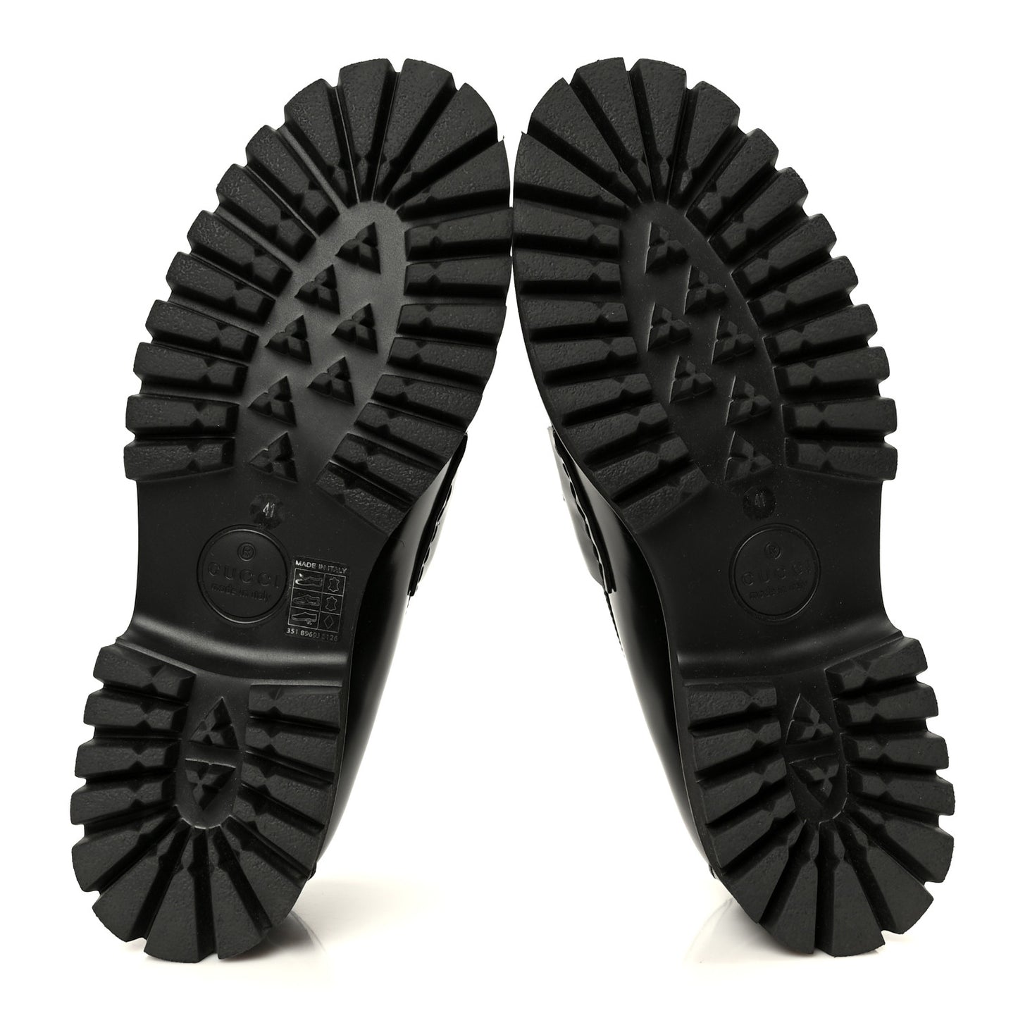 Cordovan Lux Womens Horsebit 45mm Platform Loafers 41 Black