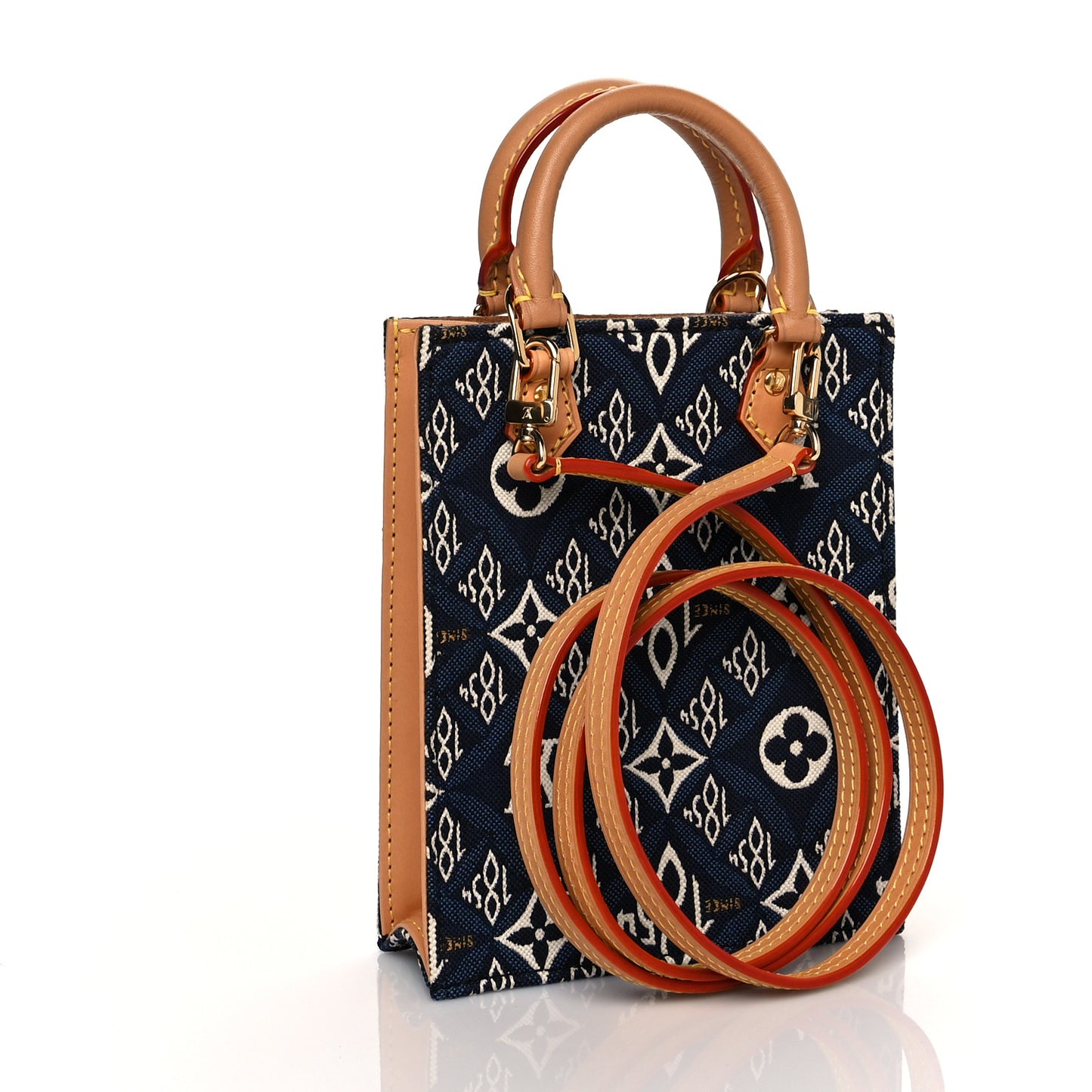 Jacquard Since 1854 Petit Sac Plat Blue