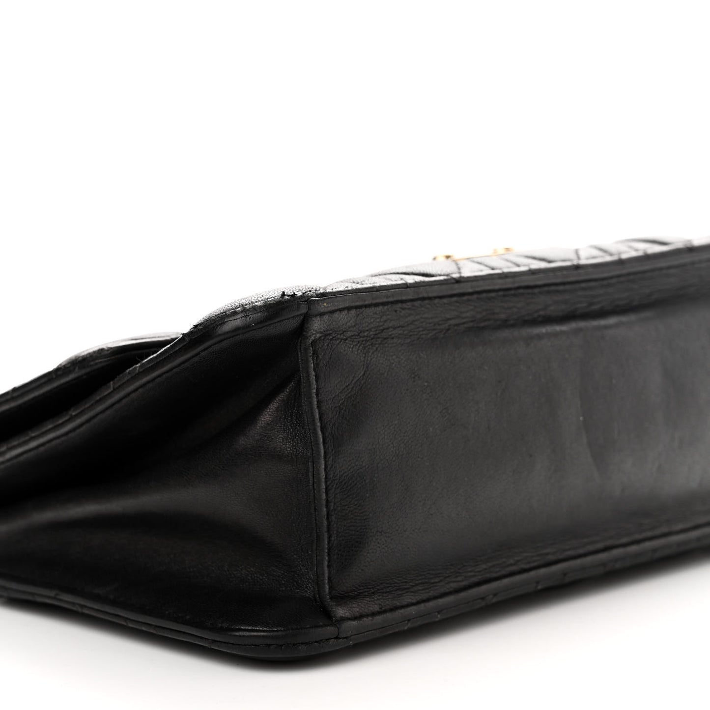 Lambskin Cannage Miss Dior Promenade Pouch Black
