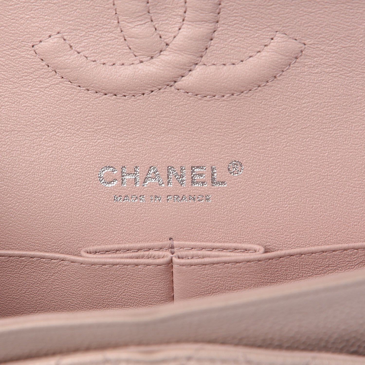 Chanel Caviar Quilted Medium Double Flap Pink 6 of 19