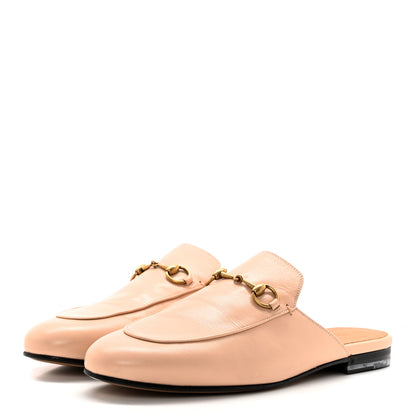 Gucci Malaga Kid Womens Princetown Slippers 39.5 Skin Rose 3 of 17
