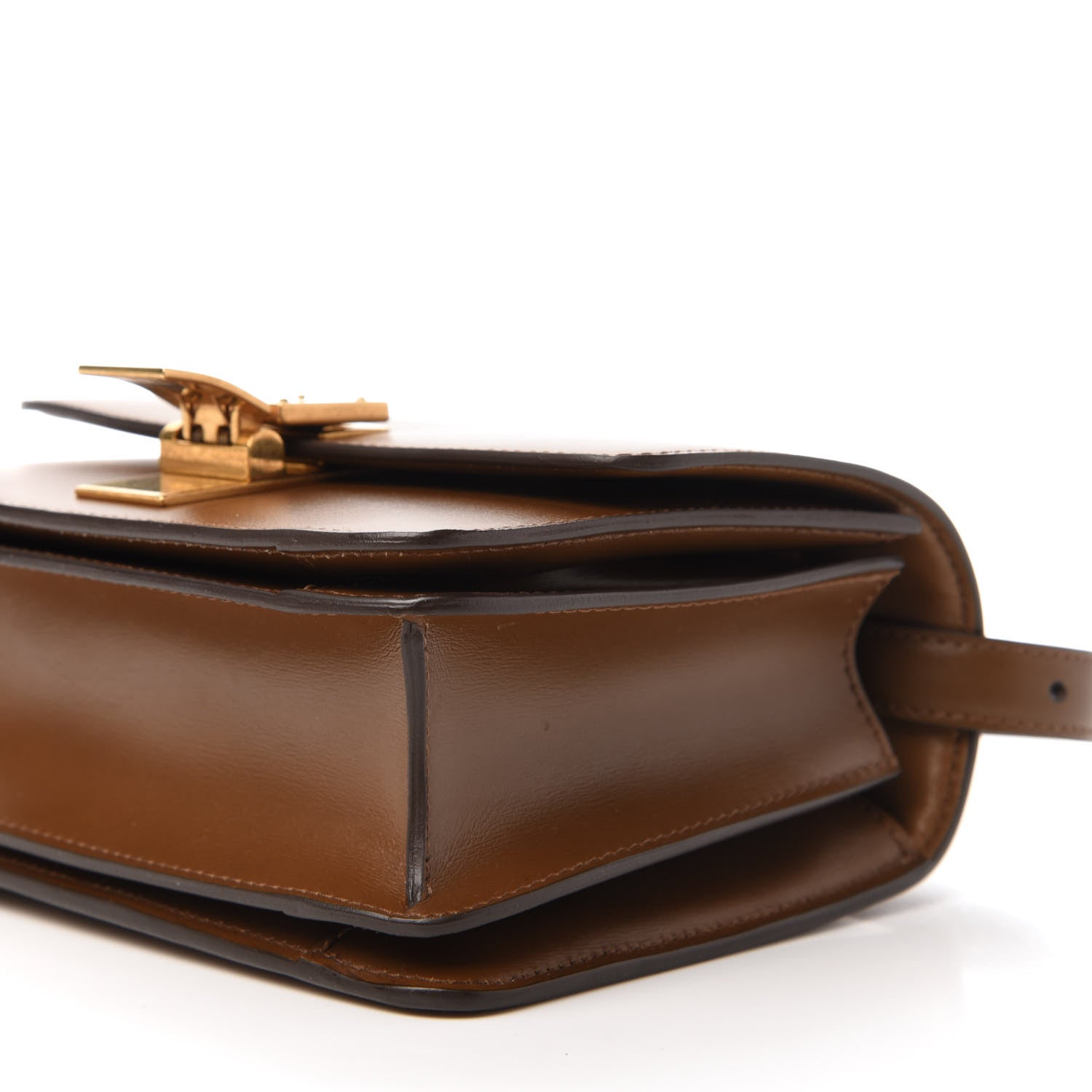Celine Box Calfskin Small Classic Box Bag Camel 7 of 10
