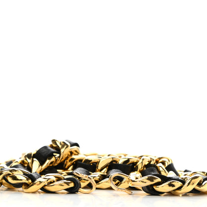 Chanel Lambskin Chain Strap Black Gold 3 of 3