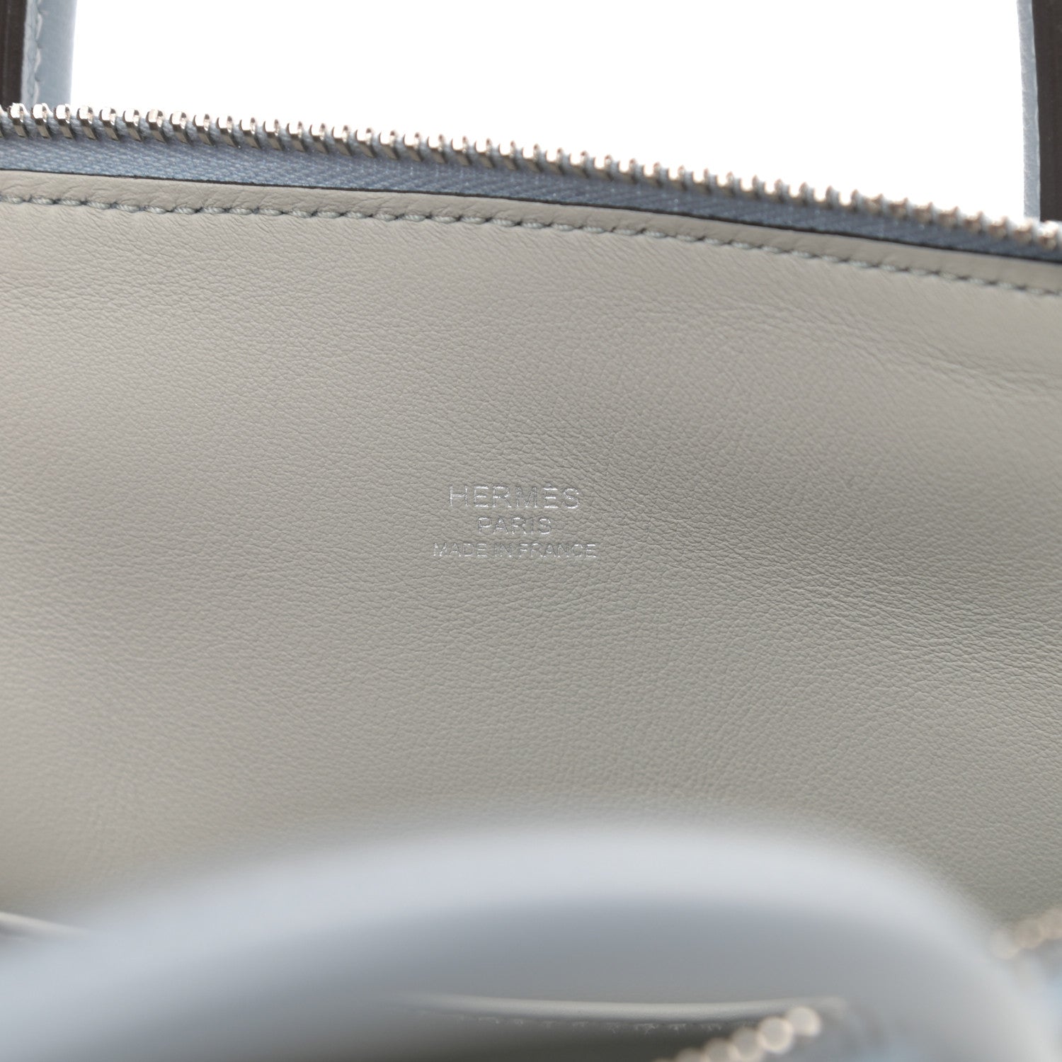 Hermes Evercolor 1923 Bolide 25 Bleu Lin Gris Perle 5 of 8
