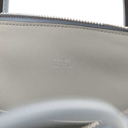 Hermes Evercolor 1923 Bolide 25 Bleu Lin Gris Perle 5 of 8