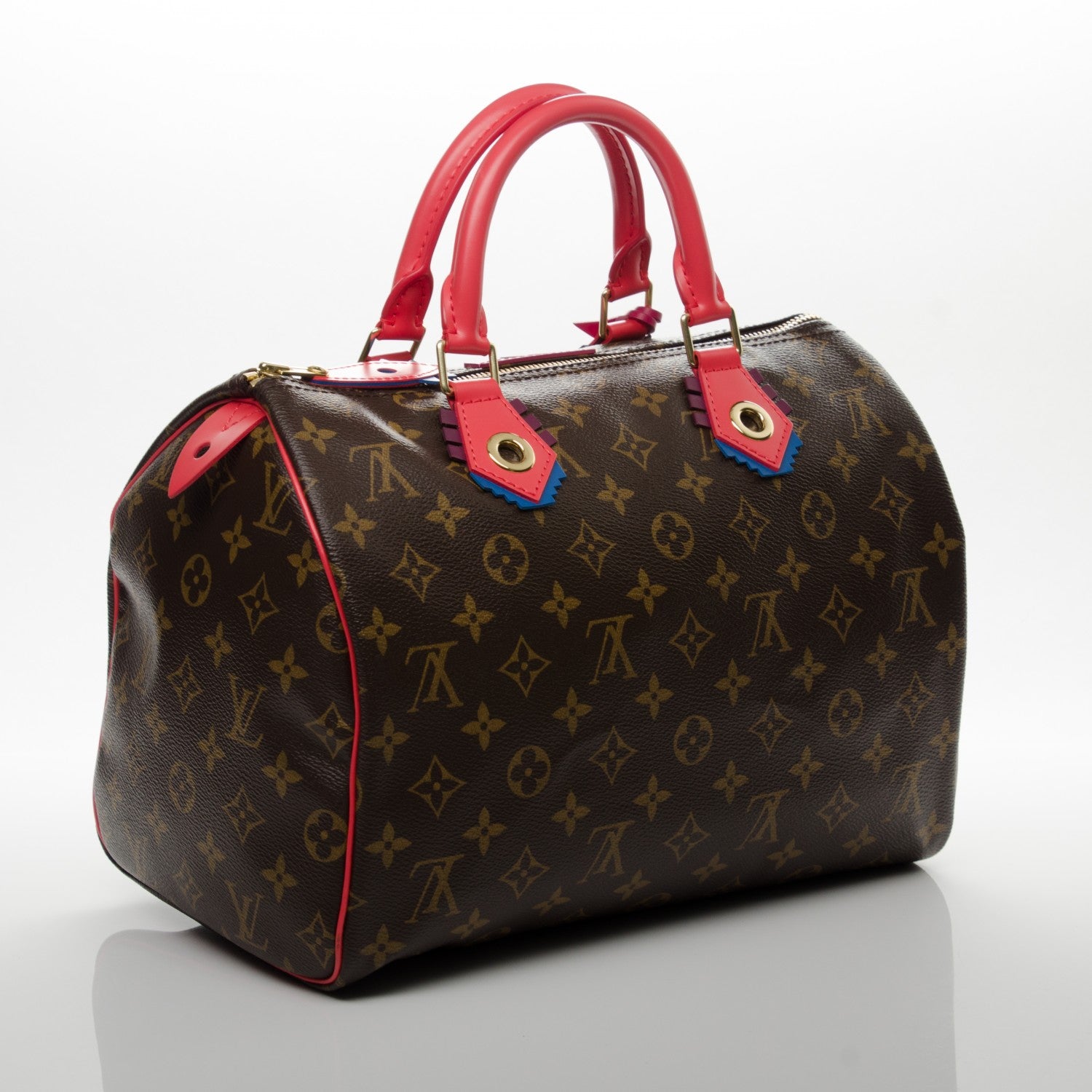 Louis Vuitton Monogram Totem Speedy 30 Flamingo 3 of 6
