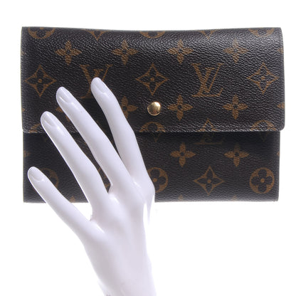 Louis Vuitton Monogram Porte Tresor Etui Papiers Wallet 2 of 9
