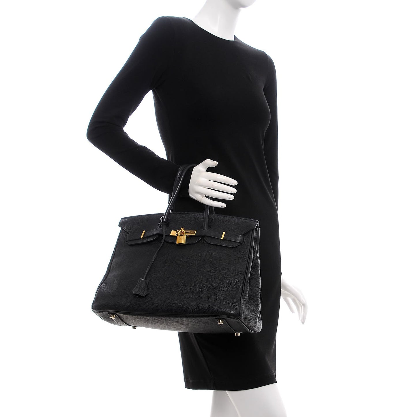 Togo Birkin 35 Black