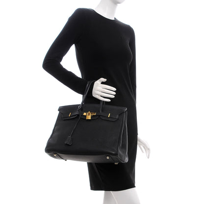 Hermes Togo Birkin 35 Black 2 of 35