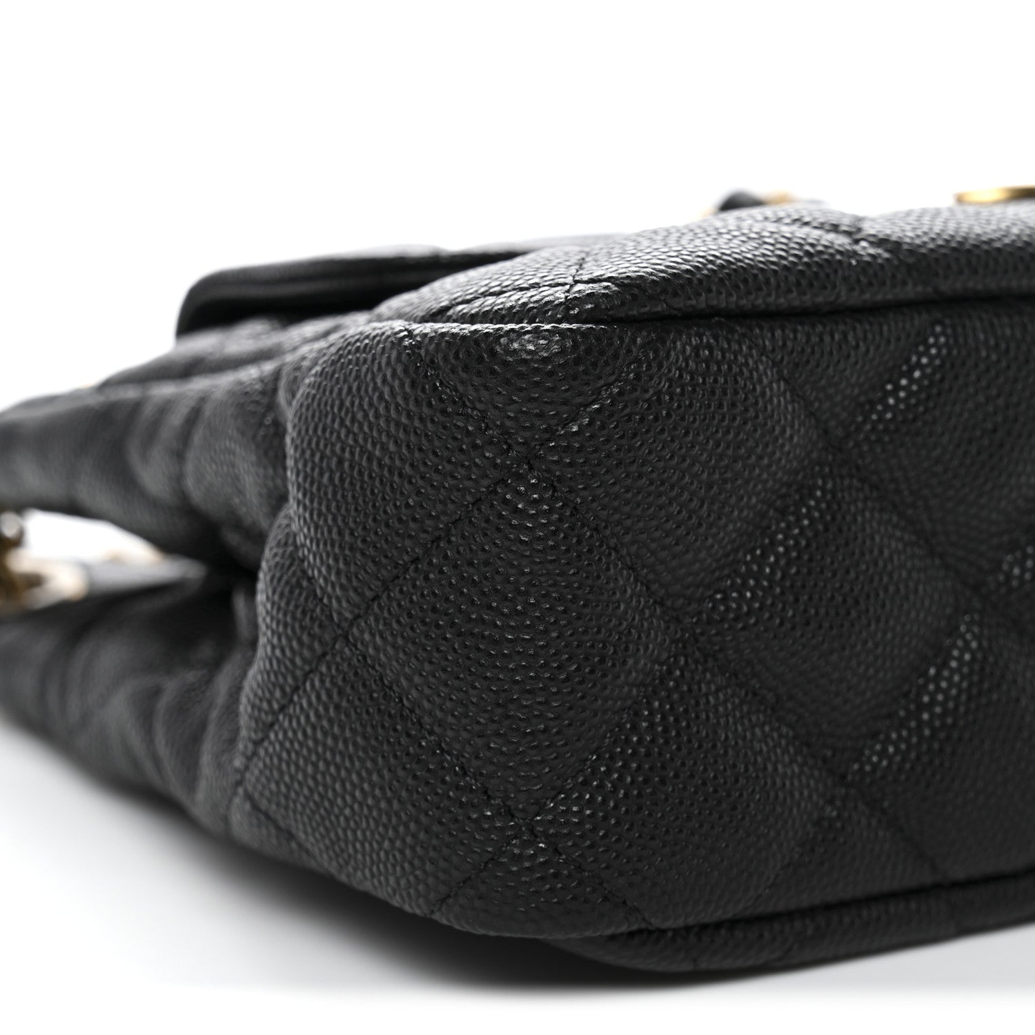 Chanel Caviar Quilted Small Wavy CC Hobo Black 8 of 10