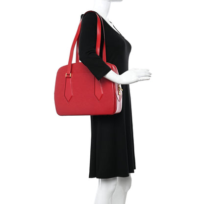 Louis Vuitton Epi Voltaire Castillan Red 2 of 17