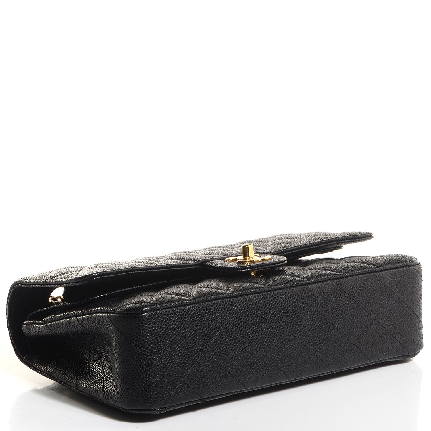 Chanel Caviar Quilted Medium Double Flap Black 4 of 8