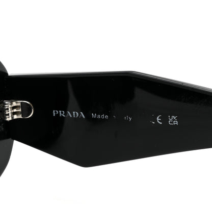 Prada Acetate Symbole Sunglasses SPR 17W Black 6 of 9