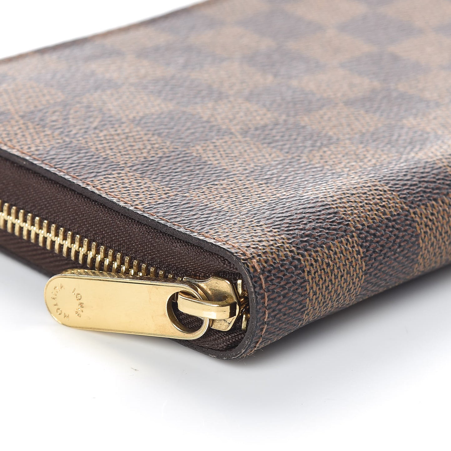 Damier Ebene Zippy Organizer Wallet