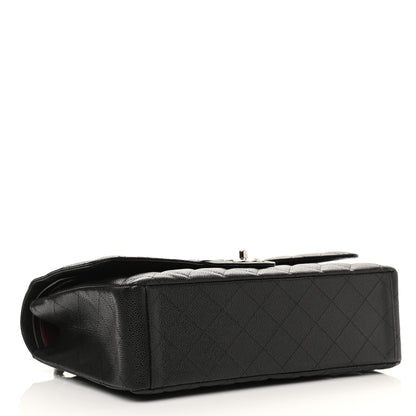 Chanel Caviar Quilted Maxi Double Flap Black 3 of 12
