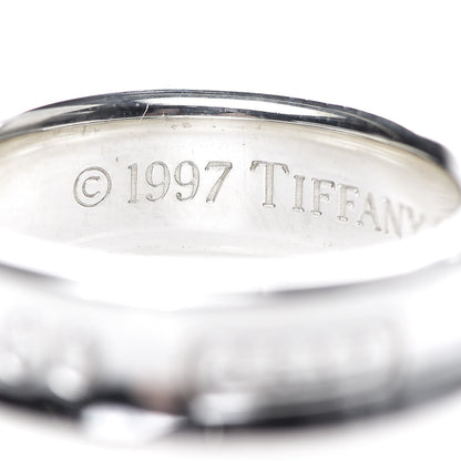 Tiffany Sterling Silver 1837 Band Ring 59 8.75 4 of 6