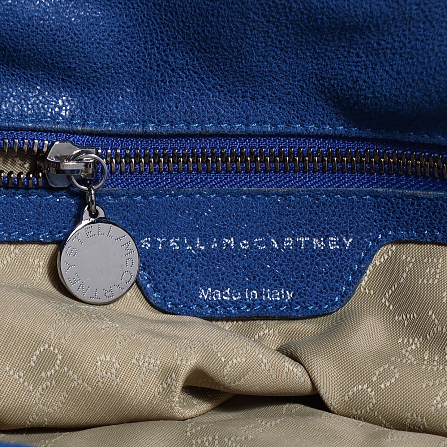 Shaggy Deer Big Falabella Tote Beau Blue