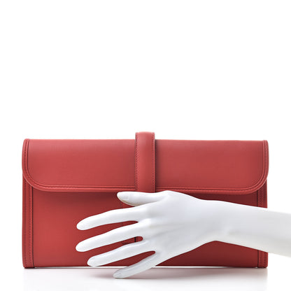 Hermes Swift Jige Elan 29 Clutch Vermillion 2 of 7