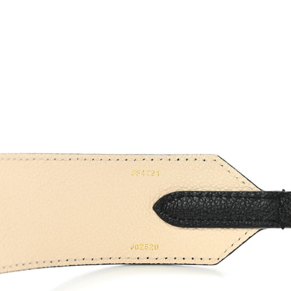 Louis Vuitton Empreinte Monogram Bandouliere Shoulder Strap Black Beige 4 of 6