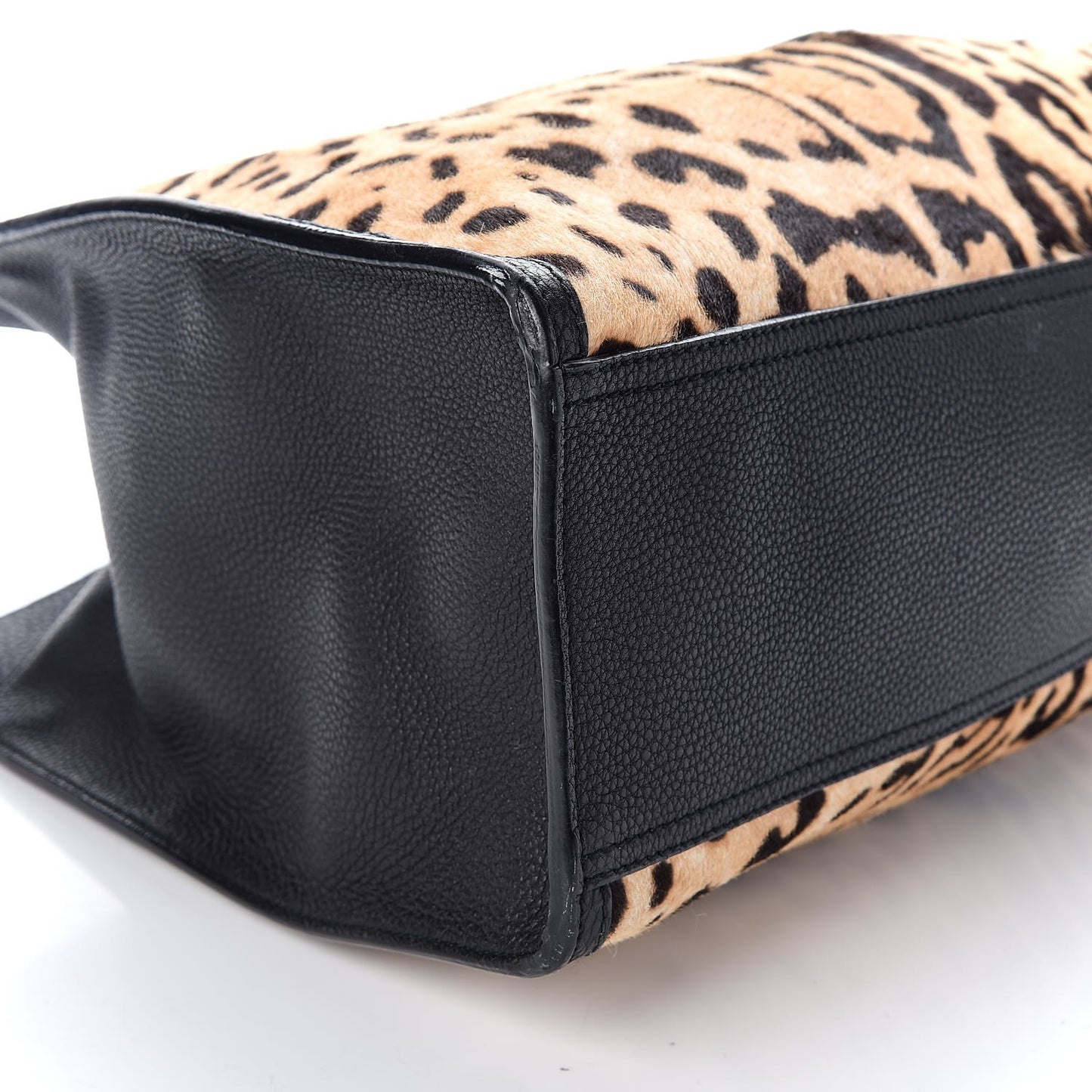 Pony Hair Cheetah Print Medium Jackie Top Handle Bag