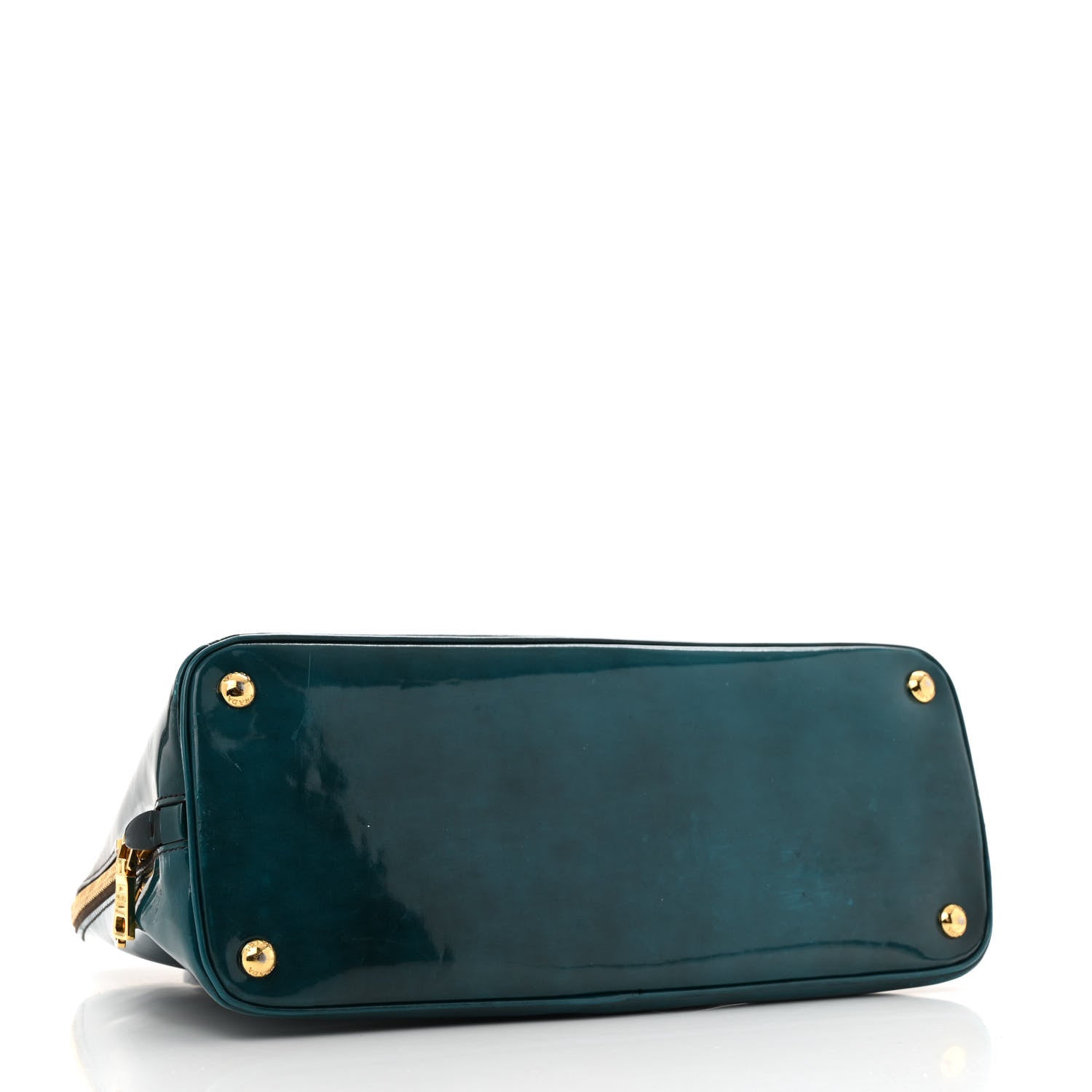 Prada Spazzolato Medium Promenade Tote Pavone Fume 4 of 14