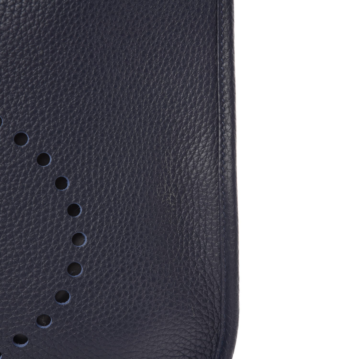 Hermes Taurillon Clemence Evelyne III GM Bleu Nuit 9 of 11