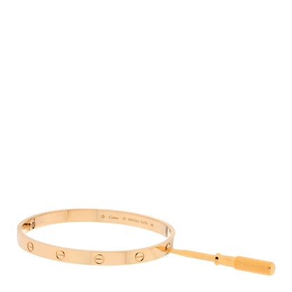 Cartier 18K Yellow Gold LOVE Bracelet 20 4 of 5
