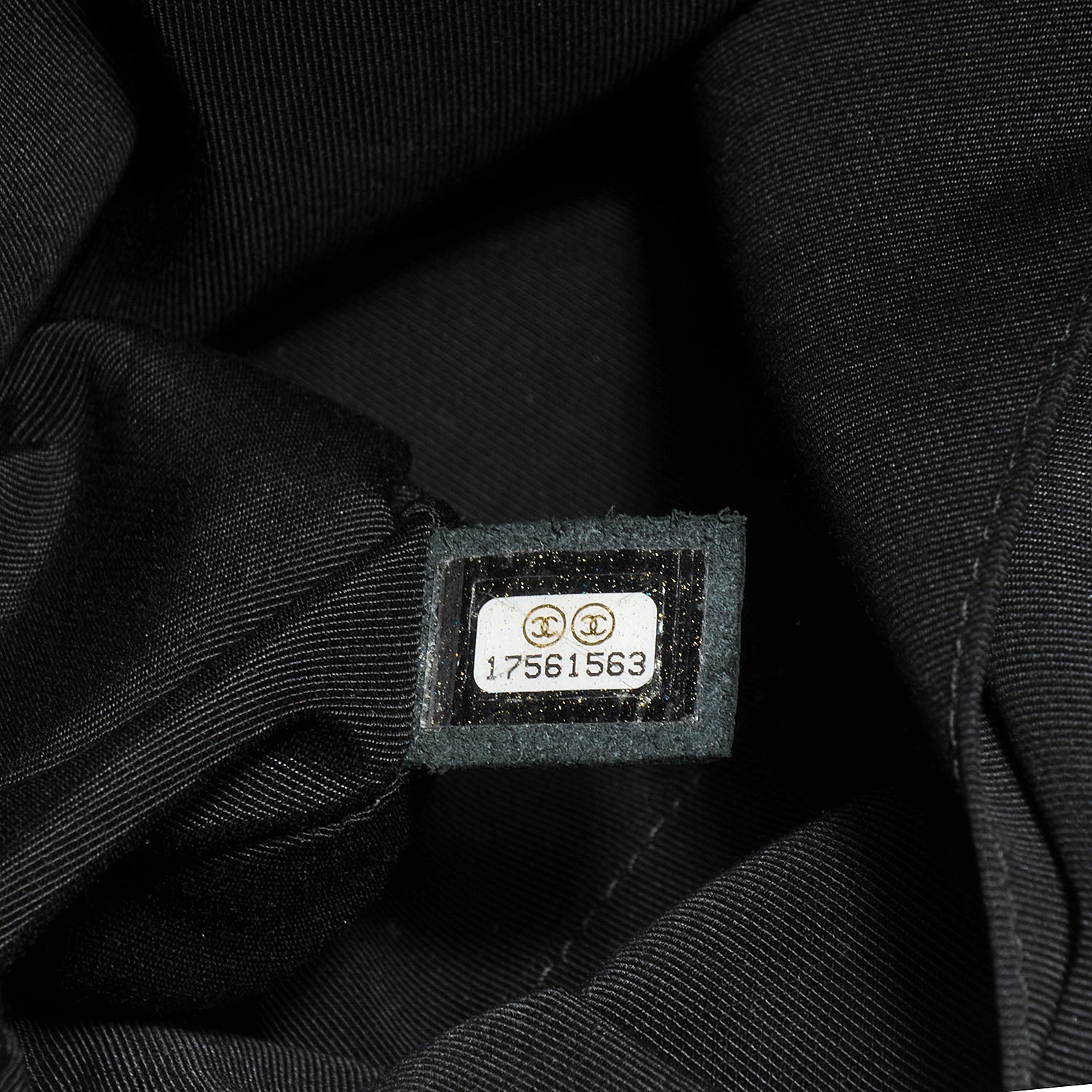 Chanel Shiny Calfskin Small Trianon Flap Black 9 of 9
