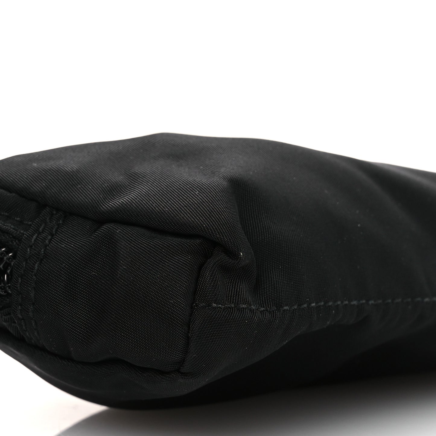 Tessuto Nylon Vela Cosmetic Pouch Black