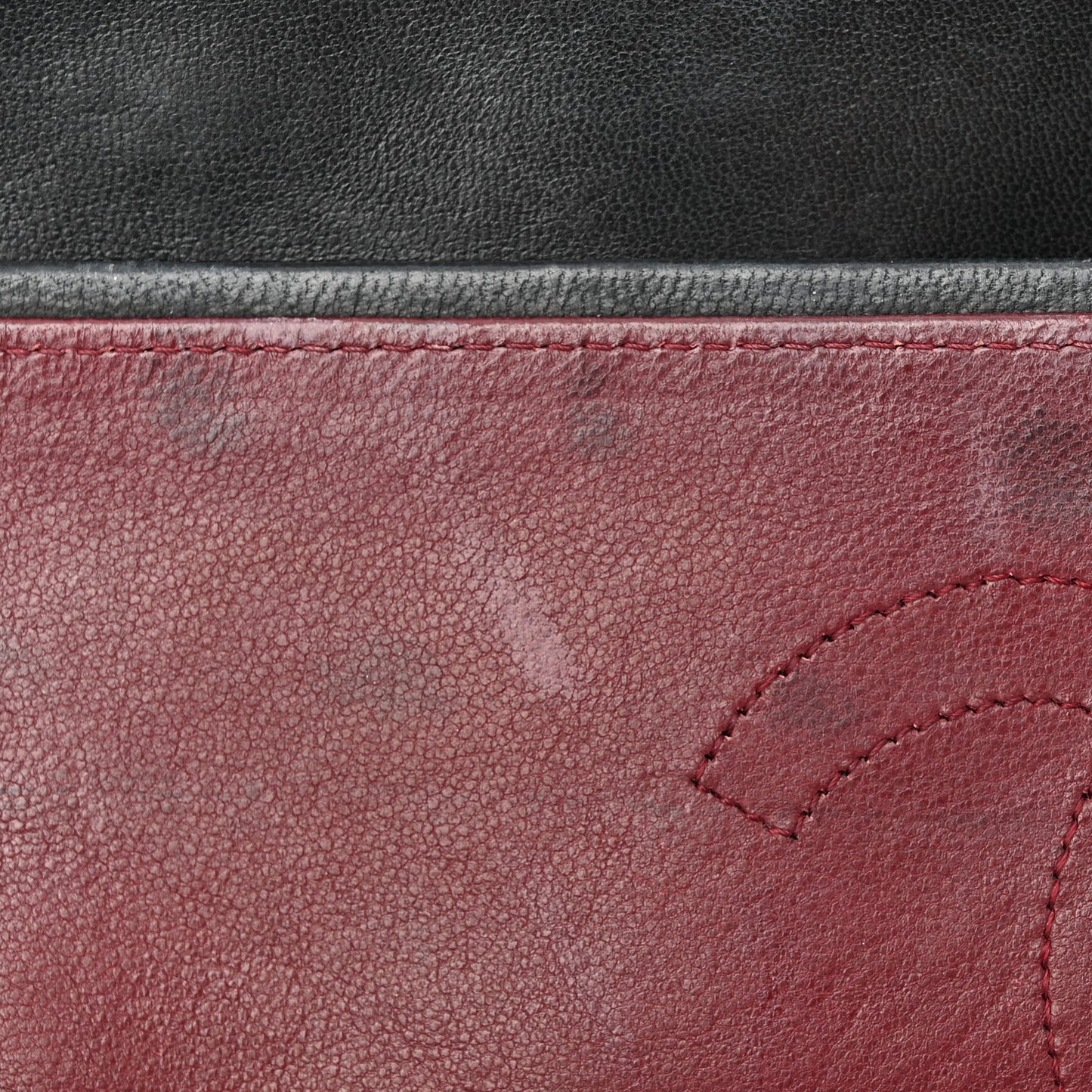 Lambskin Quilted Medium Double Flap Bijoux Chain Black